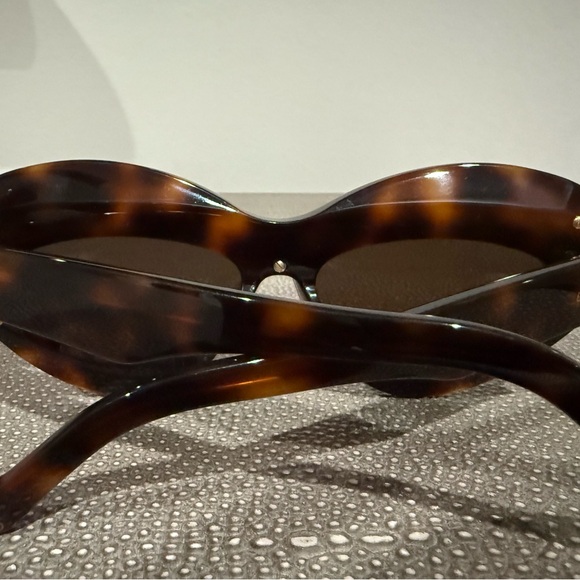 Loewe Double Frame Brown Sunglasses in Excellent Condition - Picture 9 of 11